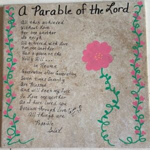 A Parable of the Lord poem