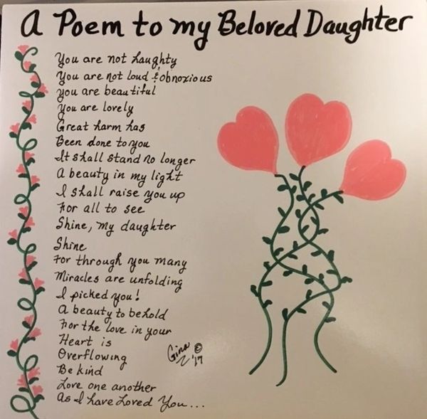  A Poem To My Beloved Daughter
