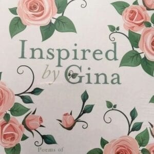 Book cover with flowers