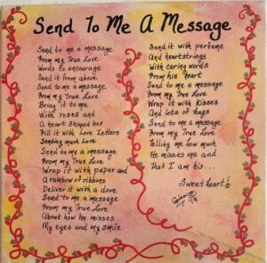 Send To Me A Message