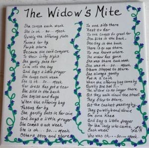 The Widows Mite