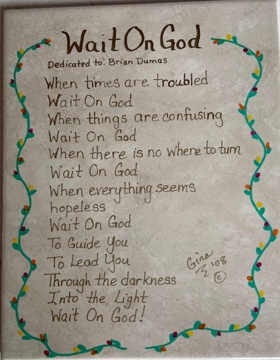Wait On God
