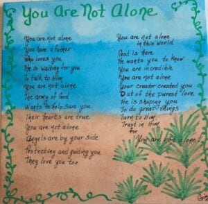 You Are Not Alone