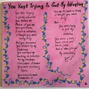 You Kept Trying To Get My Attention 2