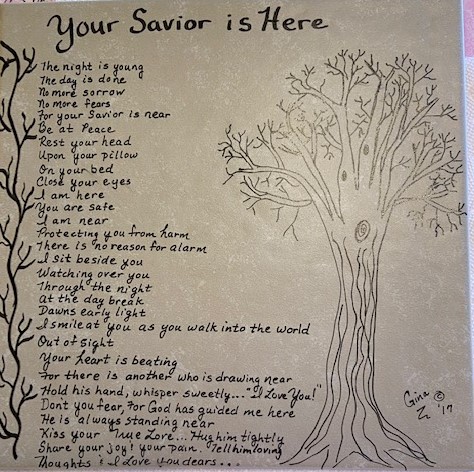 Your Savior is Here poem